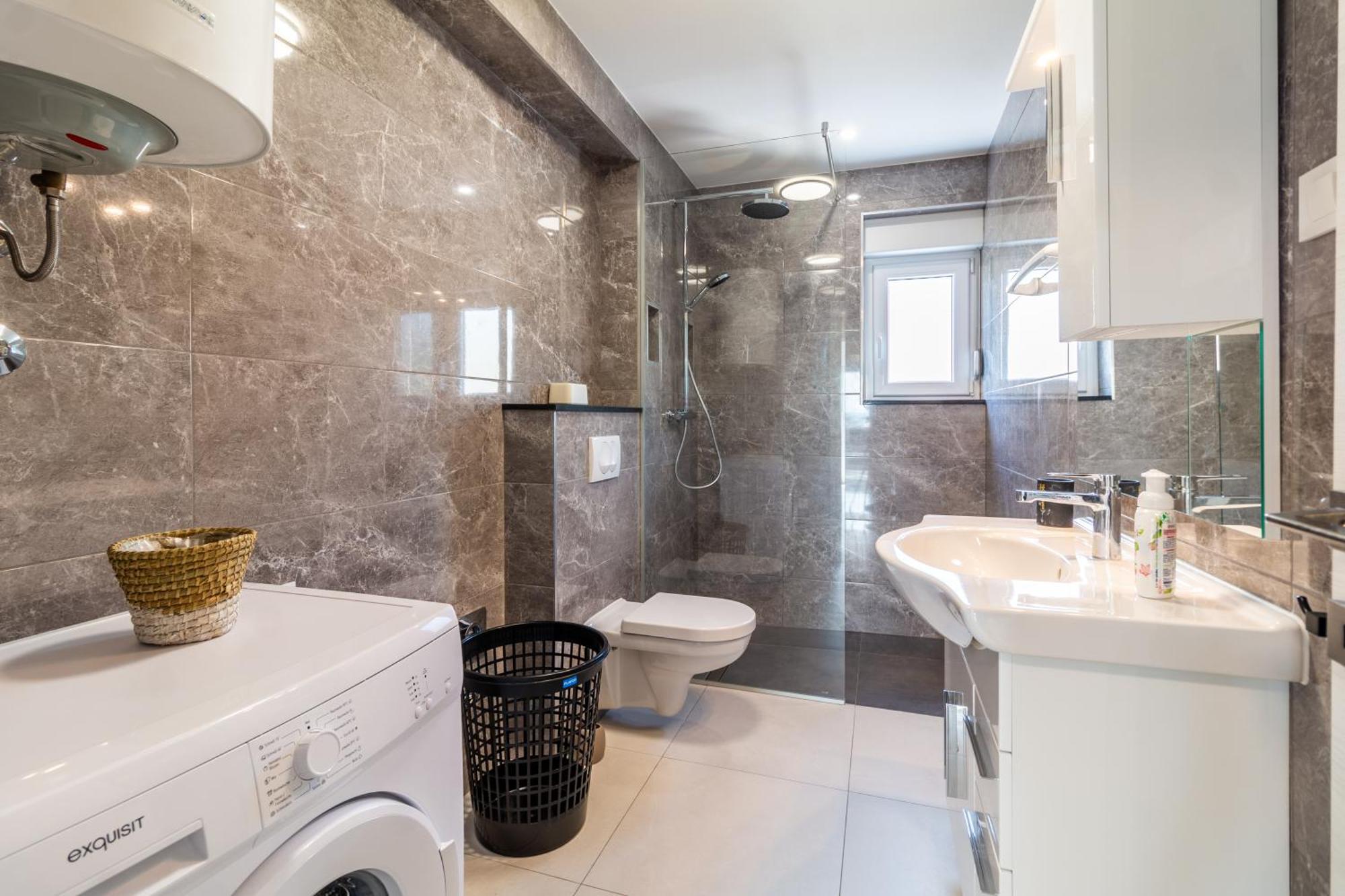 Apartmani Nela Kastela Bagian luar foto